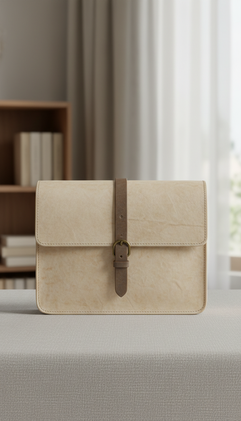 Parchment Minimalist Satchel